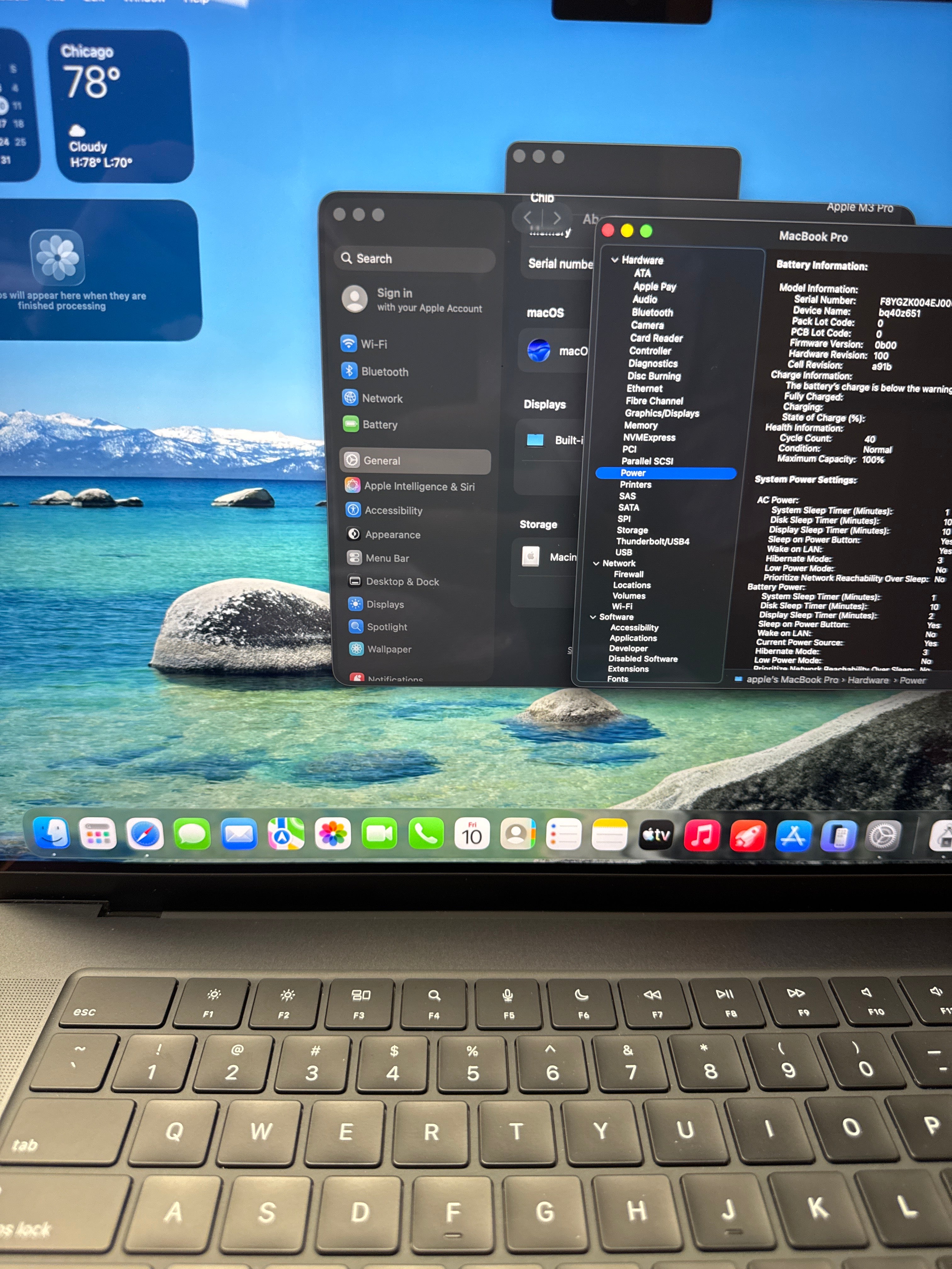MacBook pro 16” 2023 M3 pro 36/1tb. 12core cpu, 18 core gpu