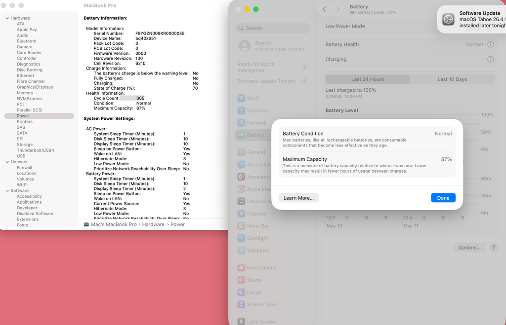 MacBook pro 14” space black M3 pro 18/1tb. With apple care plus